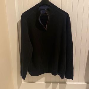 Tommy Bahama Flipshore Half zip reversible sweatshirt